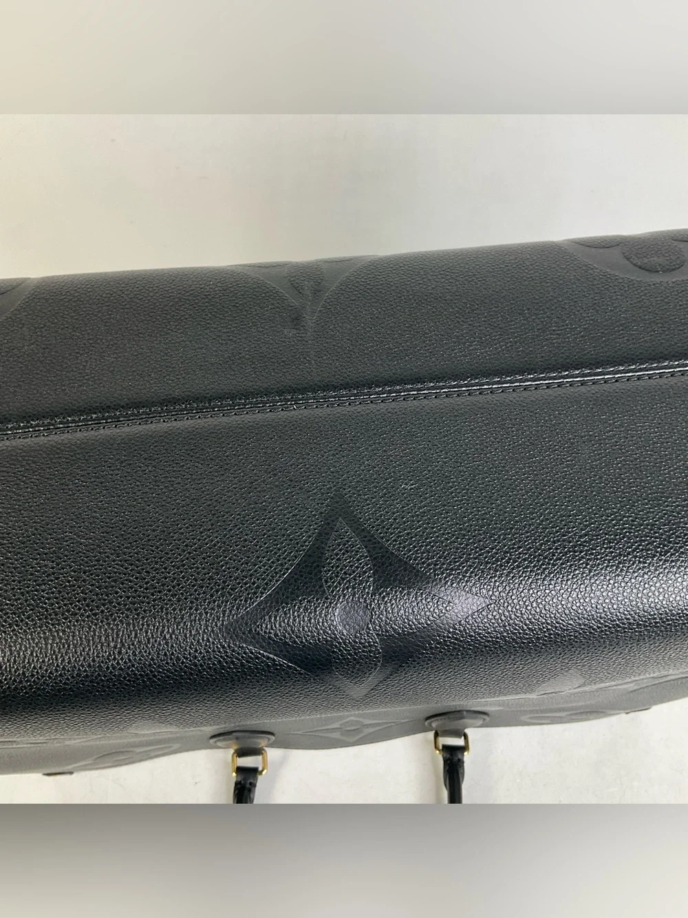 Louis Vuitton OnTheGo GM Monogram Empreinte Black Leather Tote
